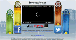 Desktop Screenshot of invernessfestivals.com