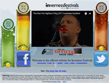Tablet Screenshot of invernessfestivals.com
